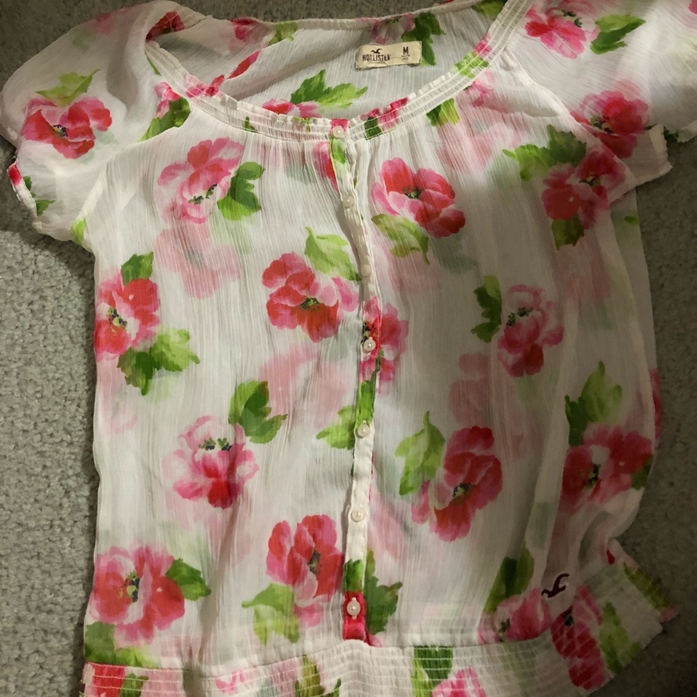 Hollister Floral Top